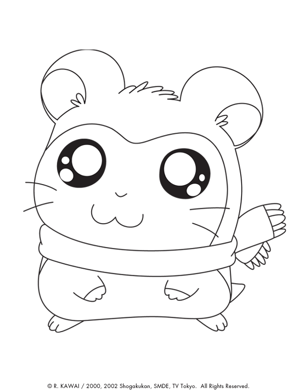 Coloriage 25 Hamtaro