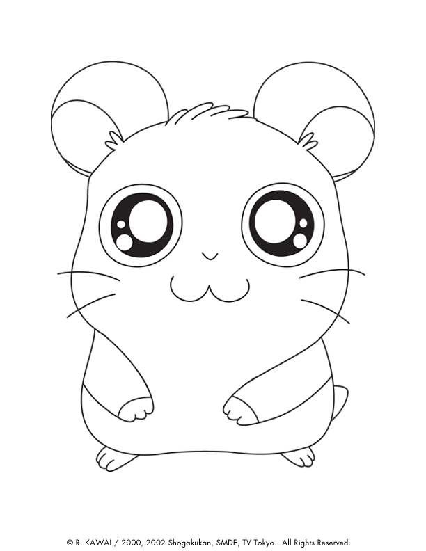 Coloriage 26 Hamtaro