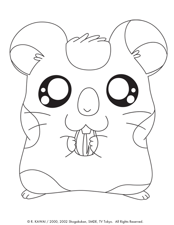 Coloriage 27 Hamtaro