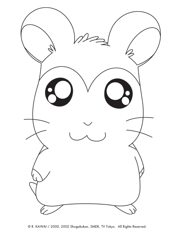 Coloriage 28 Hamtaro