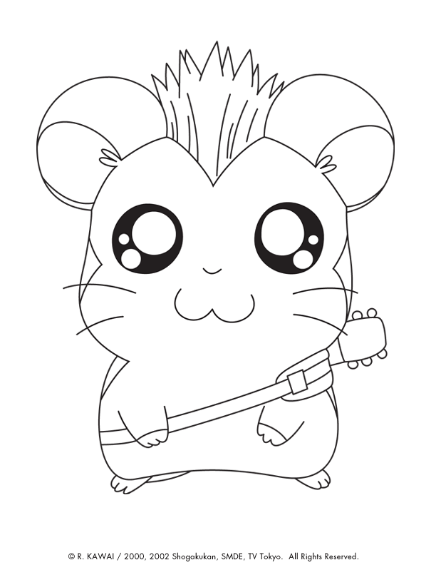 Coloriage 29 Hamtaro