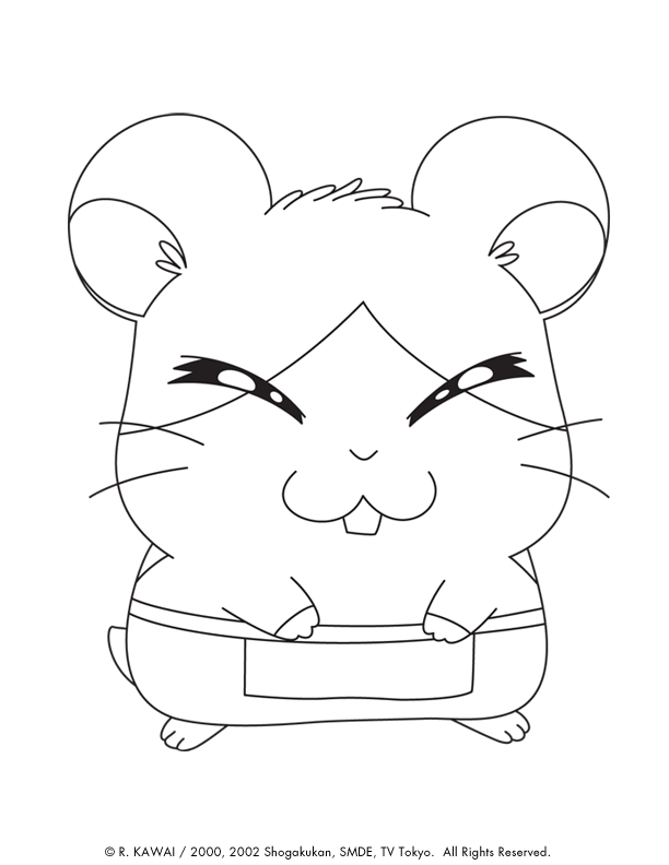 Coloriage 30 Hamtaro