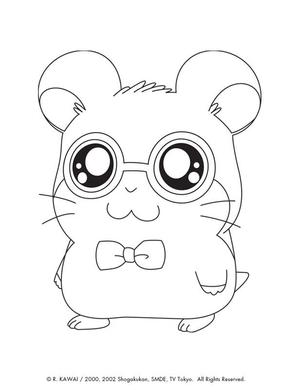 Coloriage 31 Hamtaro