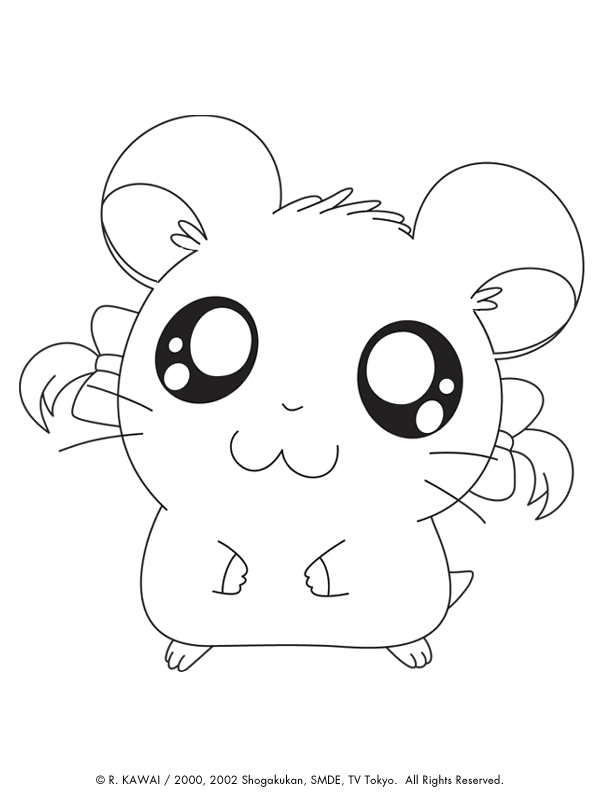 Coloriage 33 Hamtaro