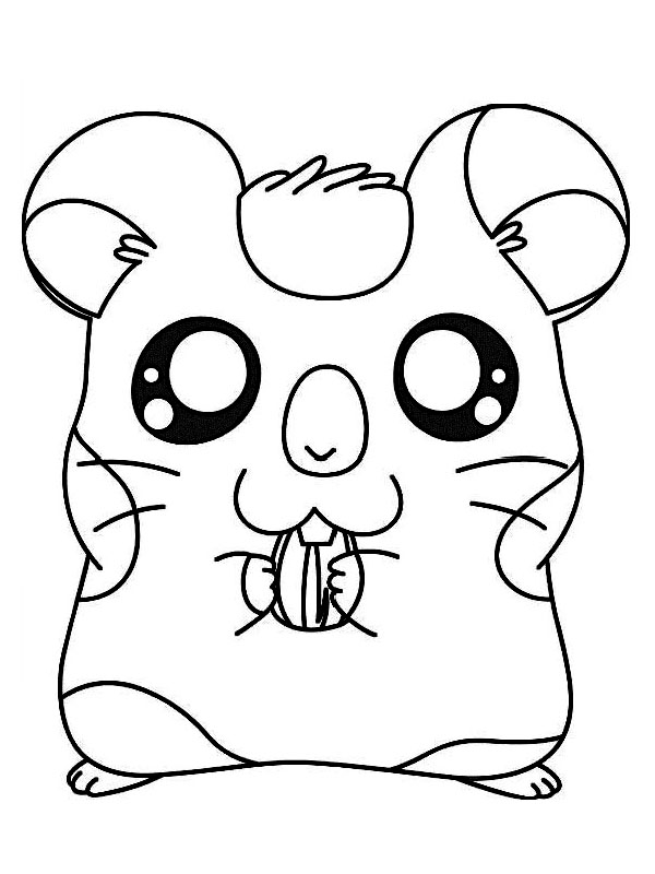 Coloriage 4 Hamtaro