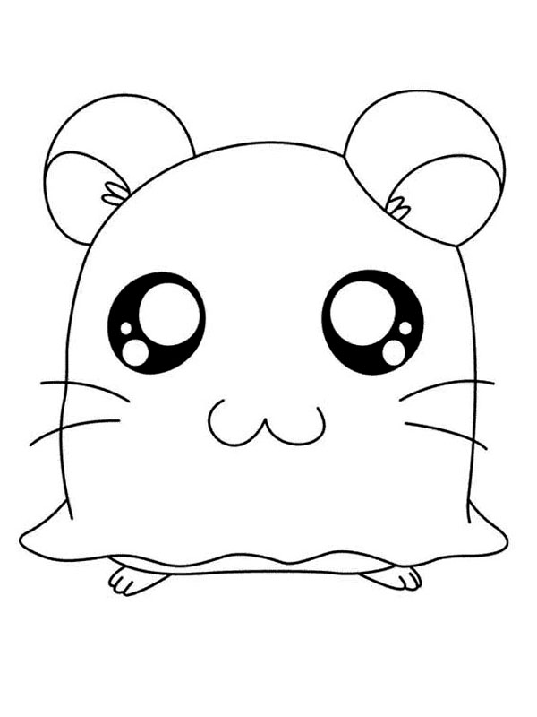 Coloriage 6 Hamtaro