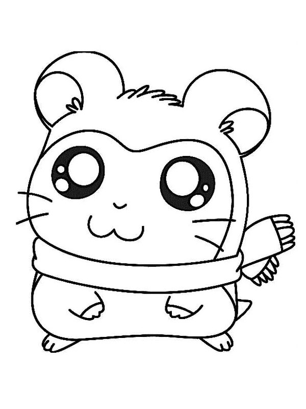 Coloriage 8 Hamtaro