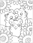 Coloriage Hamtaro 13