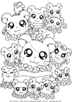 Coloriage Hamtaro 21