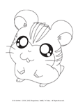 Coloriage Hamtaro 22