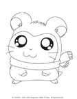 Coloriage Hamtaro 25