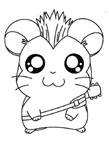 Coloriage Hamtaro 3