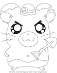 Coloriage Hamtaro 32