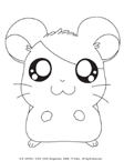 Coloriage Hamtaro 34