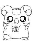 Coloriage Hamtaro 4