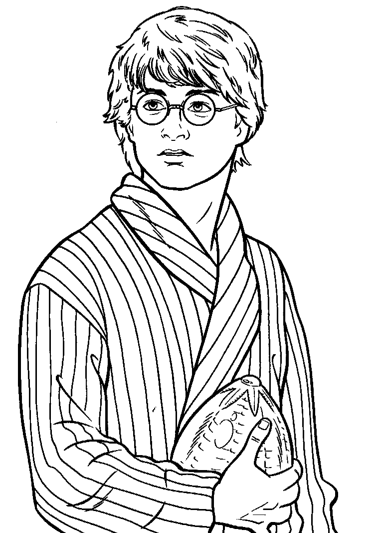 Coloriage 116 Harry potter