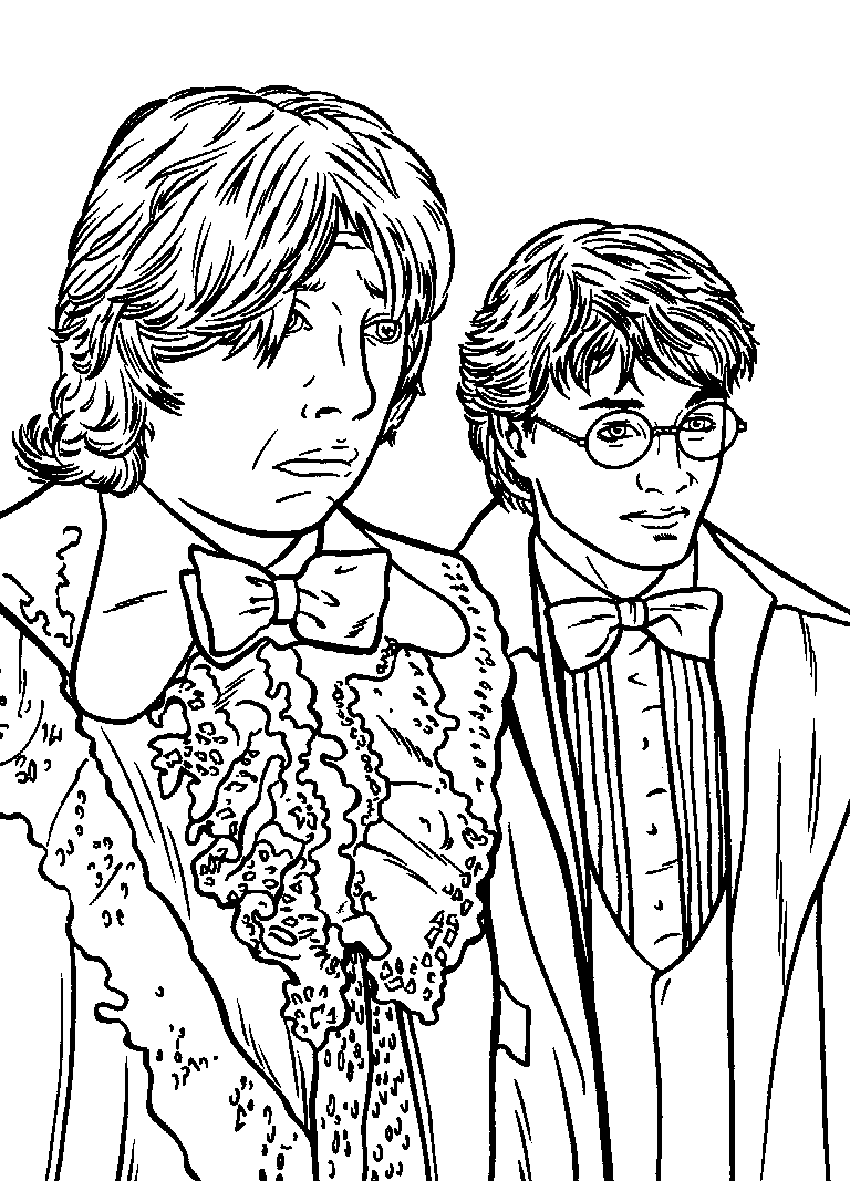 Coloriage 119 Harry potter