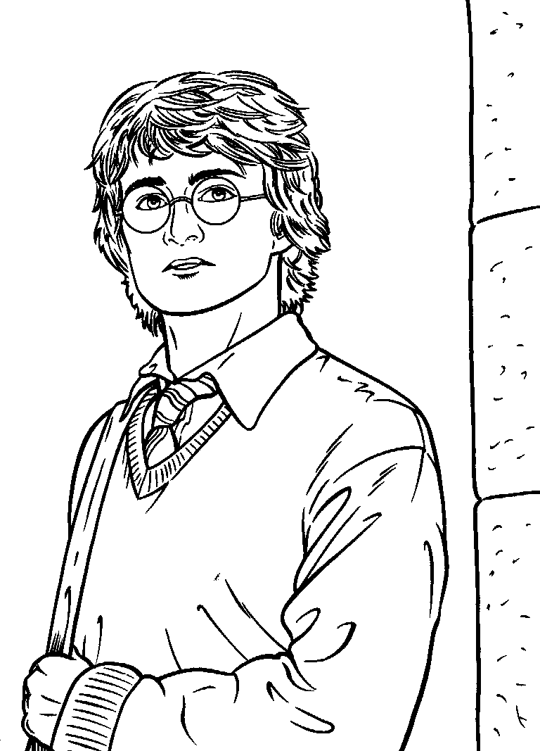 Coloriage 126 Harry potter