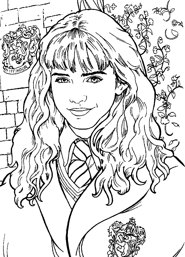 Coloriage 46 Harry potter