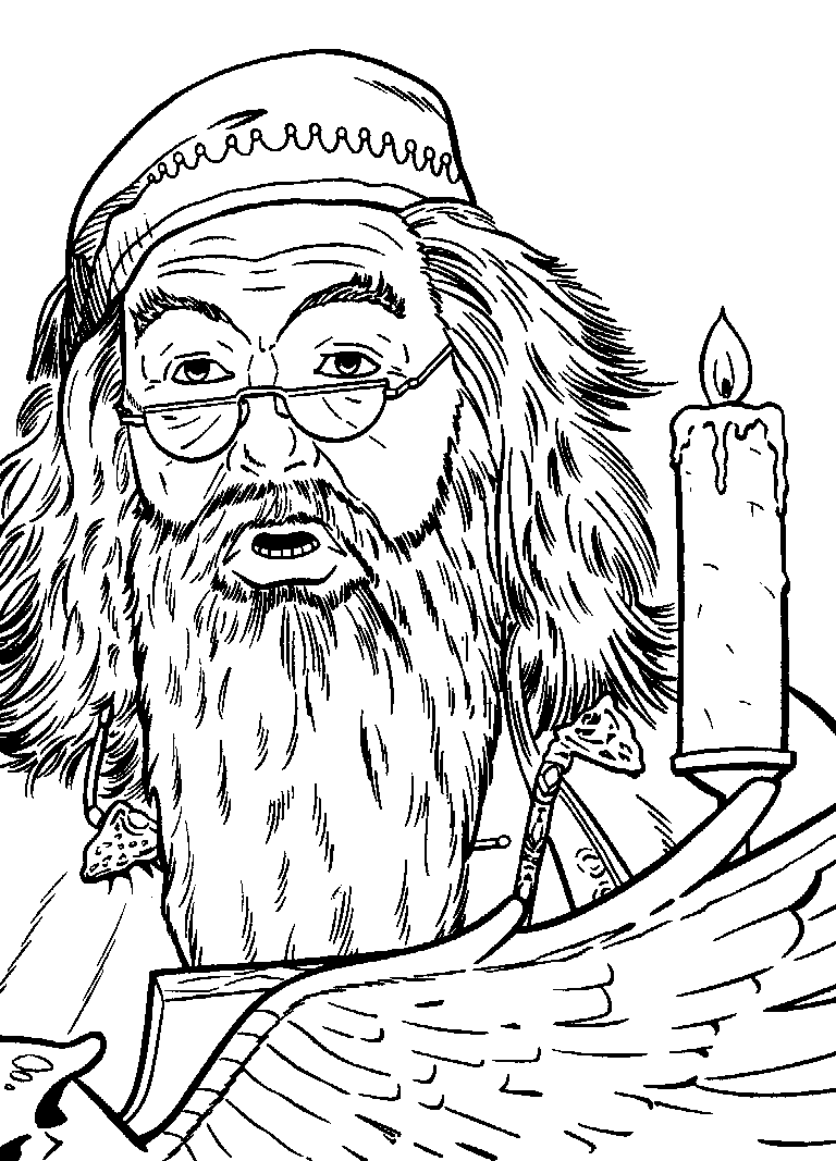 Coloriage 62 Harry potter