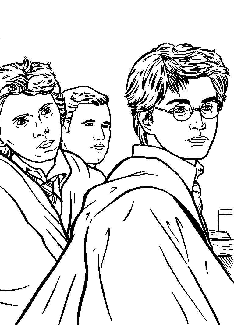 Coloriage 77 Harry potter