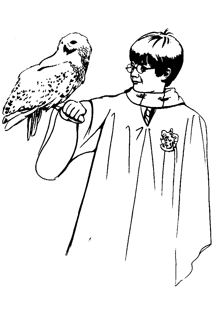 Coloriage 88 Harry potter