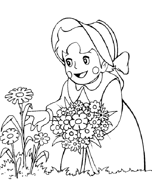 Coloriage 3 Heidi