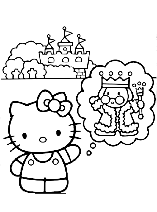Coloriage 29 Hello kitty