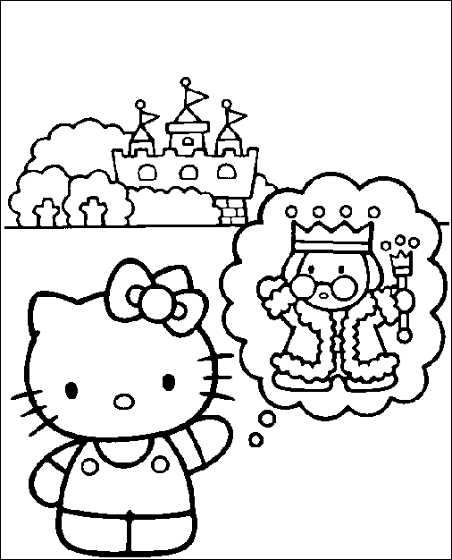 Coloriage 53 Hello kitty