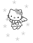 Coloriage Hello kitty 10