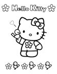 Coloriage Hello kitty 11