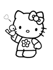 Coloriage Hello kitty 15