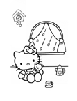 Coloriage Hello kitty 16