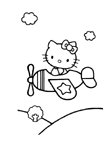 Coloriage Hello kitty 23
