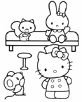 Coloriage Hello kitty 25