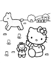 Coloriage Hello kitty 26