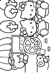 Coloriage Hello kitty 31