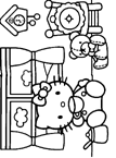 Coloriage Hello kitty 35