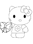 Coloriage Hello kitty 40