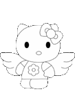 Coloriage Hello kitty 41