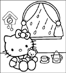 Coloriage Hello kitty 46