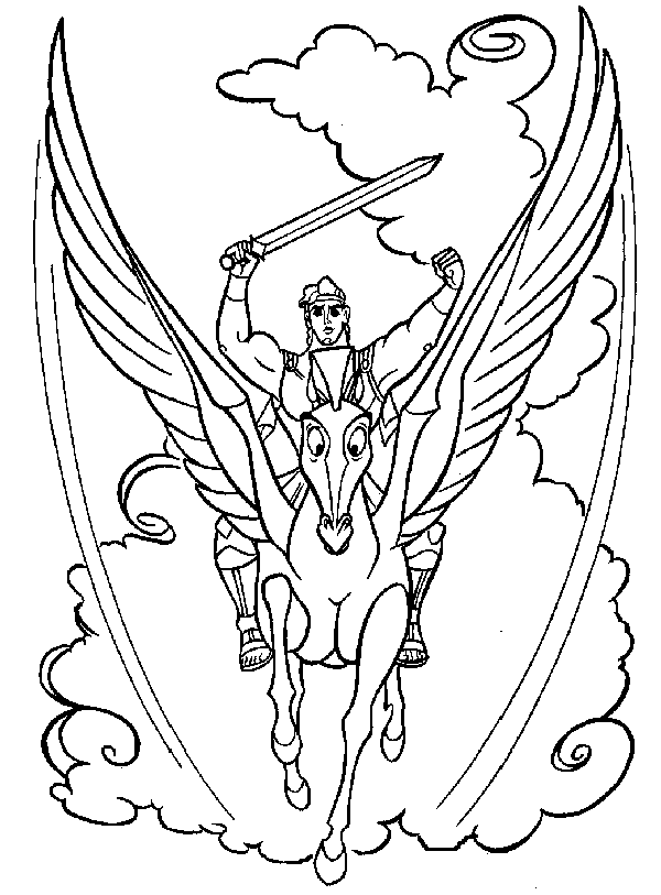 Coloriage 11 Hercules