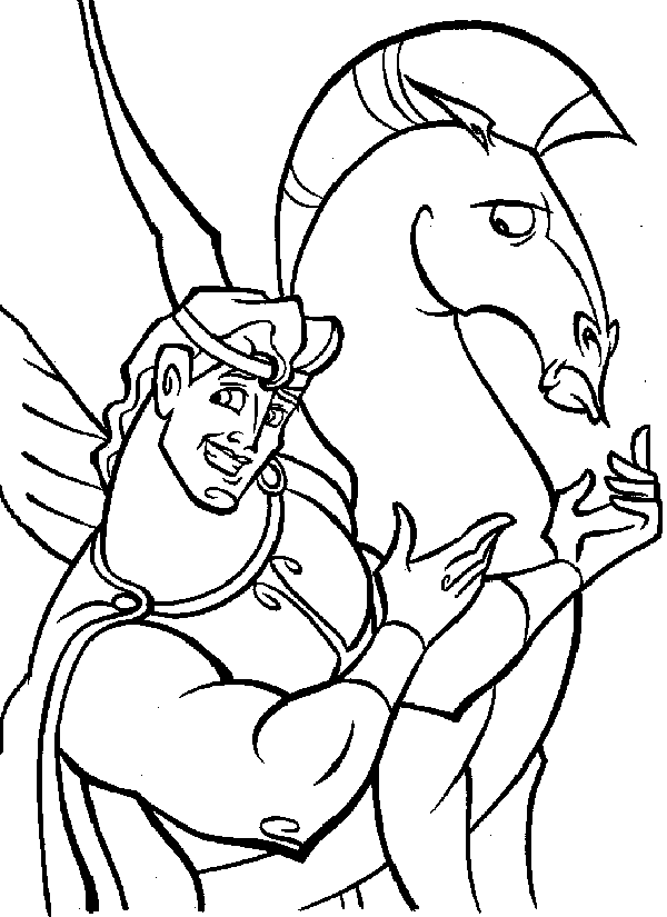 Coloriage 16 Hercules