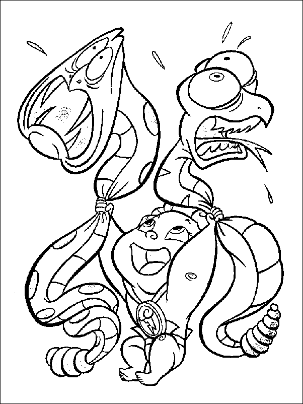 Coloriage 7 Hercules