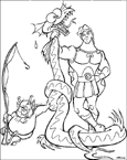 Coloriage Hercules 3