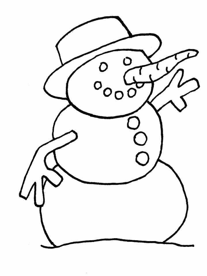 Coloriage 34 Hiver