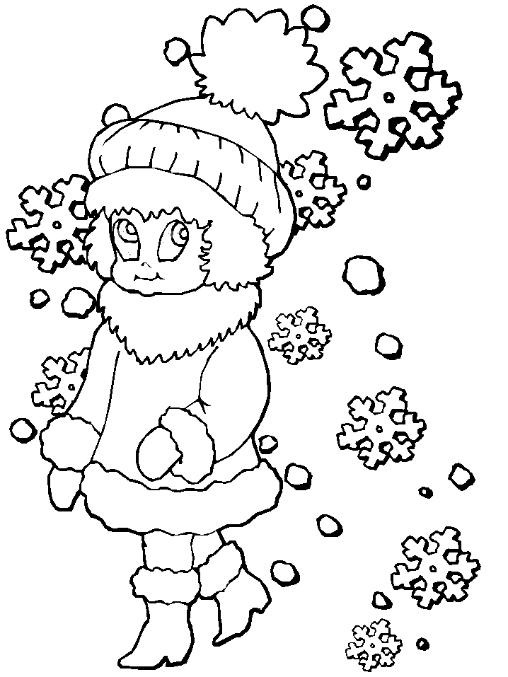 Coloriage 39 Hiver