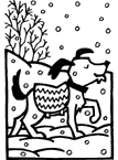 Coloriage Hiver 17