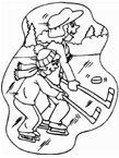 Coloriage Hockey 10