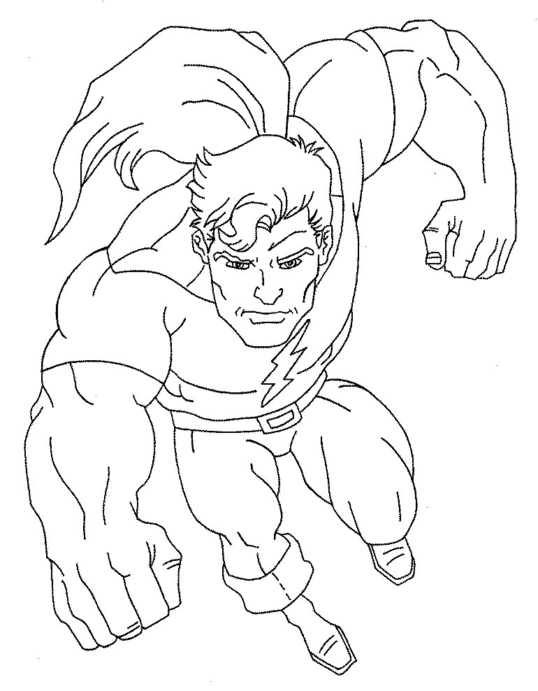 Coloriage 27 Hulk